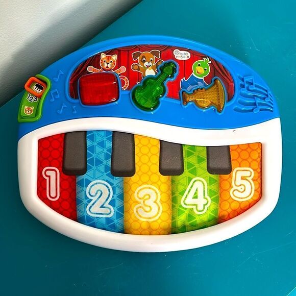 Baby Einstein Discover and Play Musical Piano Toy (3 Languages, Animal Sounds) - Picture 1 of 3